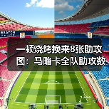 一顿烧烤换来8张助攻图：马略卡全队助攻数据分散体现团队配合