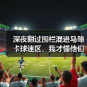 深夜翻过围栏混进马略卡球迷区，我才懂他们每次主场都营造狂热氛围的秘密