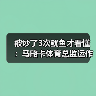 被炒了3次鱿鱼才看懂：马略卡体育总监运作实用转会眼光独到（图4）
