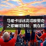 马略卡球迷高唱穆里奇之歌响彻球场，我在现场起了一身鸡皮疙瘩