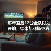 那年落后12分全队以为要输，德米凯利斯更衣室演讲激励全队拼搏，最后3分钟我亲眼看见奇迹