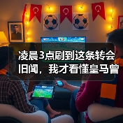 凌晨3点刷到这条转会旧闻，我才看懂皇马曾锁定穆里奇作为锋线轮换目标（图4）