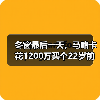 冬窗最后一天，马略卡花1200万买个22岁前锋值不值？（图4）