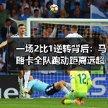一场2比1逆转背后：马略卡全队跑动距离远超皇马拼劲足