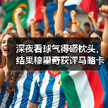 深夜看球气得砸枕头，结果穆里奇获评马略卡对阵巴列卡诺全场最佳（图2）